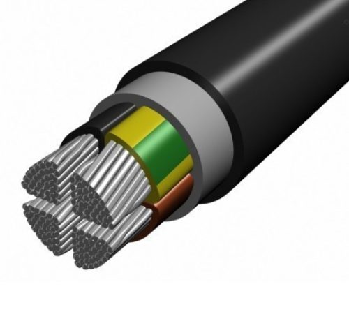 NAYY-J 4x 16mm² PVC szigetelésű kábel alumínium vezetővel (E-AYY)