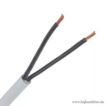   YSLY-Oz  2x  1,0mm² sodrott réz erű vezérlőkábel, olajálló
