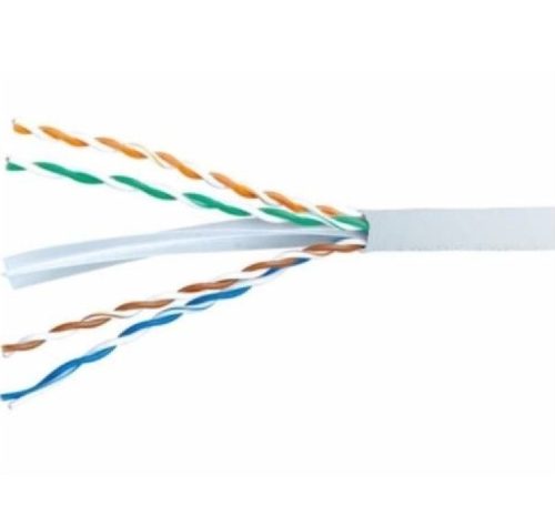UTP Cat.6 4x2xAWG24 - PVC szigetelésű tömör réz erű adatátviteli kábel