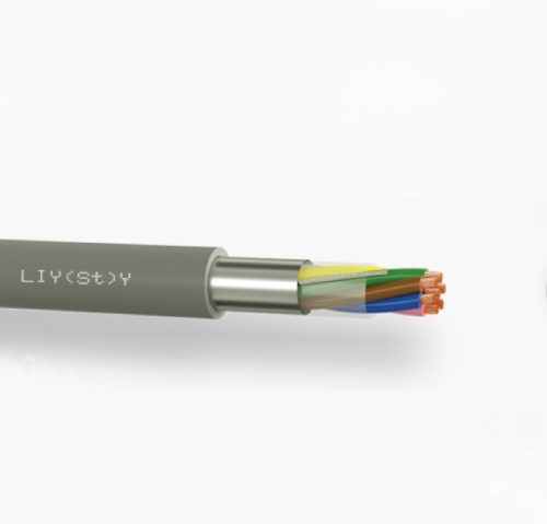 Alarm vezeték 6x0,22mm² riasztóvezeték CCA - biztonságtechnikai vezeték LiY(St)Y