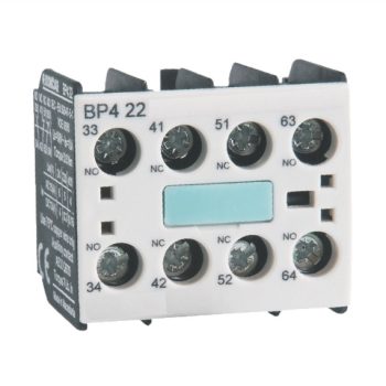   Rade Koncar - RK BP4 40 - Segédérintkező CNN mágneskapcsolókhoz, felső, 4NO, 6A, - HD Hungária - 605903