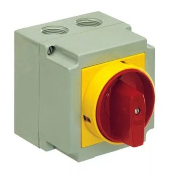   Apator - 4G16-10-PKS6 - Ipari kapcsoló, tokozott, Ith:20A, 3 pólus, 0-1 állás, p/s, lakatolható - HD Hungária - 63-241669-221