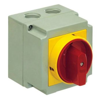   Apator - 4G63-10-PKS6 - Ipari kapcsoló, tokozott, Ith:63A, 3 pólus 0-1 állás,  p/s, lakatolható - HD Hungária - 63-248936-251