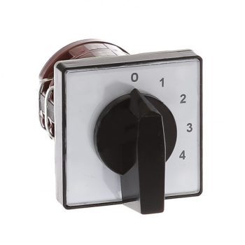   Apator - 4G10-109-U - Ith:16A kamrás fokozatkapcsoló; 1 pólus, 0-1-2-3-4 állás, előlapra - HD Hungária - 63-249072-201