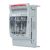 Apator - RBK 00 PRO-SG - Szakaszoló, késes biztosítós, vízszintes, 3f., 160A, 60mm sínrendszerre, felső bekötés, S/M csatl. - HD Hungária - 63-823259-011