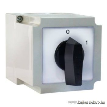   Apator - 4G10-10-PK - Ipari kapcsoló, tokozott, Ith:16A, 3 pólus 0-1 állás - HD Hungária - 63-840306-211