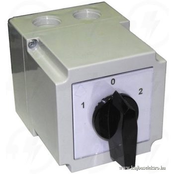   Apator - 4G10-53-PK - Ipari kapcsoló, tokozott, Ith:16A, 3 pólus 1-0-2 állású választókapcsoló - HD Hungária - 63-840345-211