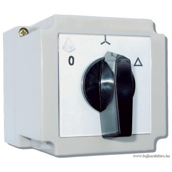   Apator - 4G10-12-PK - Ipari kapcsoló, tokozott, Ith:16A, 3 pólus csillag-delta - HD Hungária - 63-840591-211