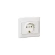 SOMOGYI ELEKTRONIC - 782111 - Kaptika 2P+F aljzat komplett, fehér
