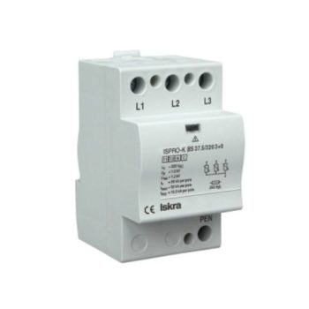   Iskra - ISKRA ISPRO-K BS 50/275 (4+0) túlfeszültség levezető - T1+T2 - HD Hungária - 786600062000