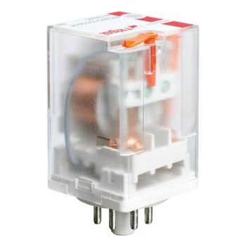   Relpol - R15-2012-23-5110-WTL - Ipari relé, 2C/O, 10A, 110VAC, tesztkar, LED - HD Hungária - 804573