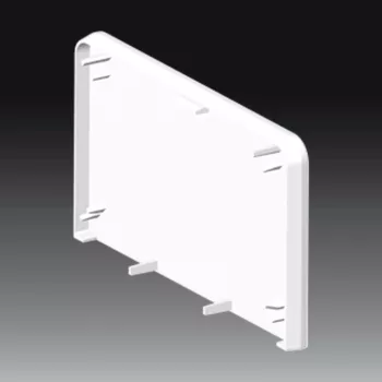   KOPOS ELEKTRO - 8401HF HB - Szerelvénybeépítő-vezetékcsatorna végidom Parapetcsat műa  90x55mm végzáró