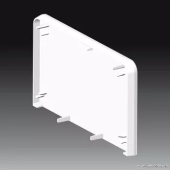   KOPOS ELEKTRO - 8401 HB - Szerelvénybeépítő-vezetékcsatorna végidom Parapetcsat műa  90x55mm végzáró