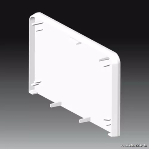 KOPOS ELEKTRO - 8401 HB - Szerelvénybeépítő-vezetékcsatorna végidom Parapetcsat műa  90x55mm végzáró