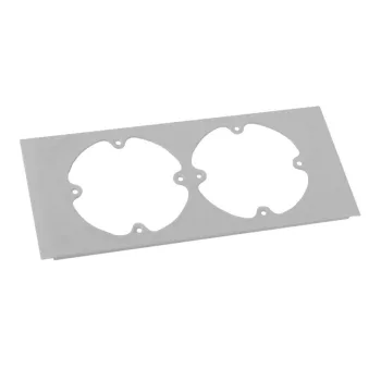   KOPOS ELEKTRO - 8450-12 HB - Szerelvénybeépítő-vezetékcsatorna készülékkeret Műa csatorna PK110X70D takaró keret 2-es 10/460