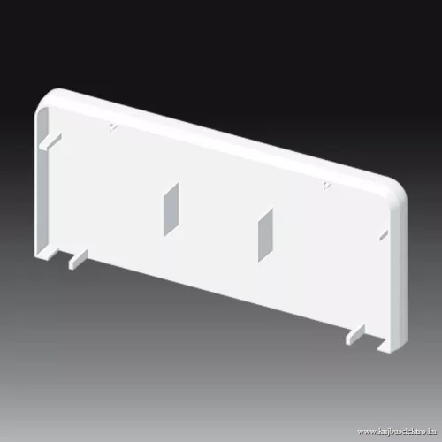 KOPOS ELEKTRO - 8471 HB - Szerelvénybeépítő-vezetékcsatorna végidom Parapetcsat műa tartozék végelem 120x55