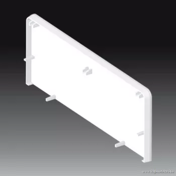   KOPOS ELEKTRO - 8481 HB - Szerelvénybeépítő-vezetékcsatorna végidom Parapetcsat műa tartozék végelem 160x65