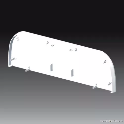 KOPOS ELEKTRO - 8491 HB - Szerelvénybeépítő-vezetékcsatorna végidom Parapetcsat műa tartozék végelem 210x70