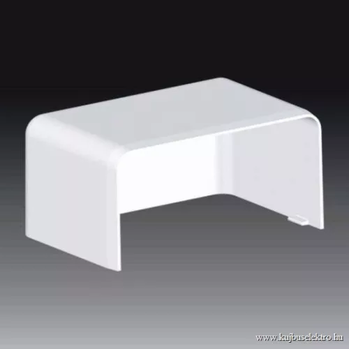 KOPOS ELEKTRO - 8501 HB - Szerelvénybeépítő-vezetékcsatorna végidom Műa csatorna végzáró 80x40mm