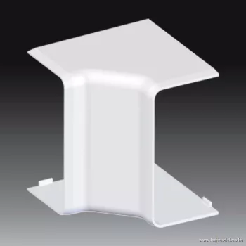   KOPOS ELEKTRO - 8505 HB - Szerelvénybeépítő-vezetékcsatorna belső sarokidom Műa csatorna belső sarok 80x40mm