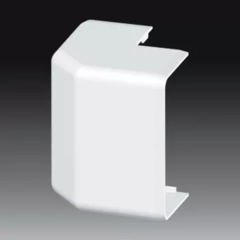   KOPOS ELEKTRO - 8506HF HB - Szerelvénybeépítő-vezetékcsatorna külső sarokidom Műa csatorna külső sarok 80x40mm EKD