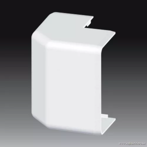 KOPOS ELEKTRO - 8506 HB - Szerelvénybeépítő-vezetékcsatorna külső sarokidom Műa csatorna külső sarok 80x40mm