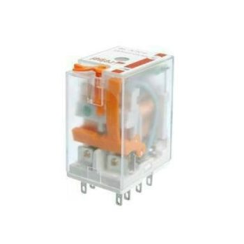   Relpol - R2-2012-23-5024-WT - Miniatűr ipari relé, 2C/O, 12A, 24VAC, tesztkar - HD Hungária - 851419