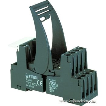   Relpol - GZT4 szürke - Relé foglalat, R4N reléhez, szürke - HD Hungária - 856050