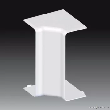   KOPOS ELEKTRO - 8585 HB - Szerelvénybeépítő-vezetékcsatorna belső sarokidom Parapetcsat műa 120x40mm belső könyök