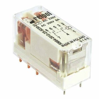   Relpol - RM84-2012-35-1024-01 - Miniatűr relé, 2C/O, 8A, 24VDC, átlátszó tokozat - HD Hungária - 859483