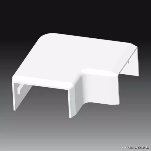 KOPOS ELEKTRO - 8603 HB - Vezetékcsatorna lapos kanyarelem Műa csatorna 32 x 15 mm síkidom