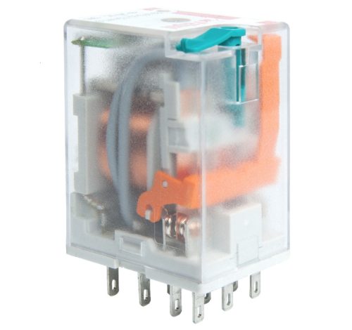 Relpol - R3N-2013-23-5220-WTL - Miniatűr ipari relé, 10A 3C/O, 220VAC, tesztkar, LED - HD Hungária - 861953