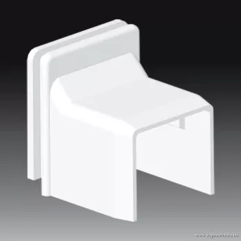   KOPOS ELEKTRO - 8629 HB - Vezetékcsatorna ráépíthető leágazóidom Műa csatorna gallér 20x20mm