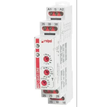   Relpol - RPC-3MD-UNI multifunkciós időrelé - Időrelé multifunkciós, 3C/O, 10 funkció, 12-240VAC/DC - HD Hungária - 863219