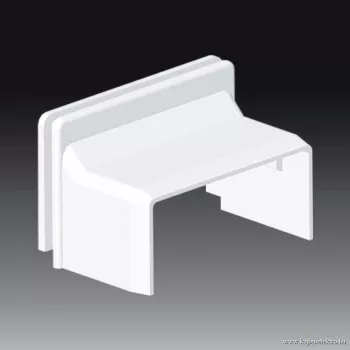   KOPOS ELEKTRO - 8639 HB - Vezetékcsatorna ráépíthető leágazóidom Műa csatorna gallér 40x20mm