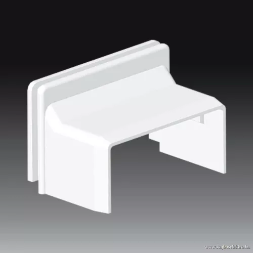 KOPOS ELEKTRO - 8639 HB - Vezetékcsatorna ráépíthető leágazóidom Műa csatorna gallér 40x20mm