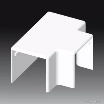   KOPOS ELEKTRO - 8644 HB - Vezetékcsatorna T-idom Műa csatorna T-idom 40x40mm