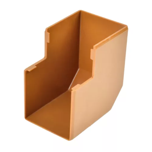 KOPOS ELEKTRO - 8646 SD - Vezetékcsatorna külső könyök Műa csatorna  40x40mm külső sarok vil. barna