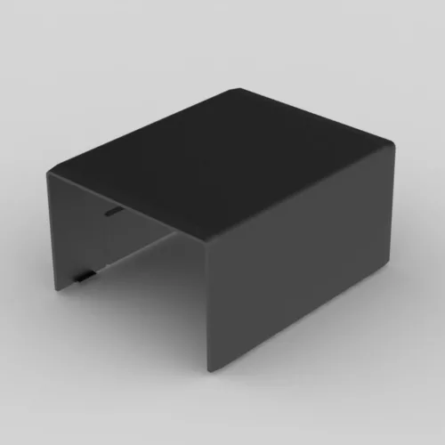 KOPOS ELEKTRO - 8652 FB - Vezetékcsatorna toldó Illesztés takaró 60x40-hez fekete
