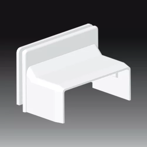 KOPOS ELEKTRO - 8719 HB - Vezetékcsatorna végzáró 40X15 Gallér V28 -10/1100db