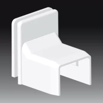   KOPOS ELEKTRO - 8739 HB - Vezetékcsatorna ráépíthető leágazóidom Műa csatorna  18x13mm gallér