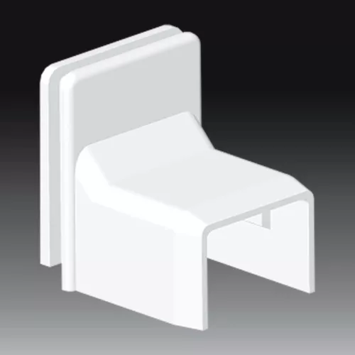 KOPOS ELEKTRO - 8739 HB - Vezetékcsatorna ráépíthető leágazóidom Műa csatorna  18x13mm gallér