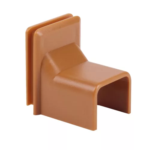 KOPOS ELEKTRO - 8739 SD - Tartozékok/pótalkatrészek szerelvénybeépítő-vezetékcsatornához Műa csatorna 18x13mm  V28 világos barna gallér