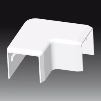   KOPOS ELEKTRO - 8793 HB - Vezetékcsatorna lapos kanyarelem Műa csatorna  24x22mm sík idom