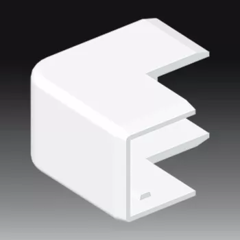   KOPOS ELEKTRO - 8796 HB - Vezetékcsatorna külső könyök Műa csatorna  24x22mm külső könyök