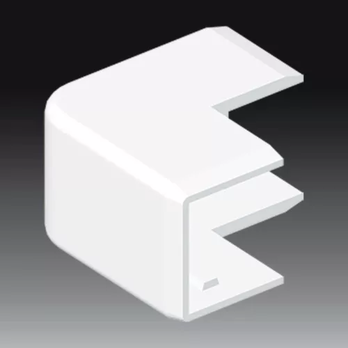 KOPOS ELEKTRO - 8796 HB - Vezetékcsatorna külső könyök Műa csatorna  24x22mm külső könyök