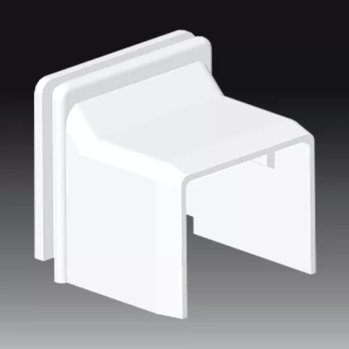 KOPOS ELEKTRO - 8797 HB - Vezetékcsatorna ráépíthető leágazóidom Műa csatorna gallér 24x22mm