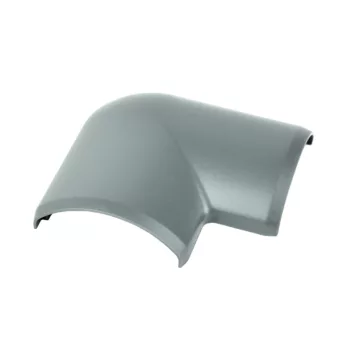   KOPOS ELEKTRO - 8833 LB - Taposó vezetékcsatorna lapos kanyaridom Taposócsatorna 34 x 10,5mm sarok idom sötétszürke