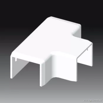   KOPOS ELEKTRO - 8914 HB - Vezetékcsatorna T-idom Parapetcsat műa  25x20mm T-idom