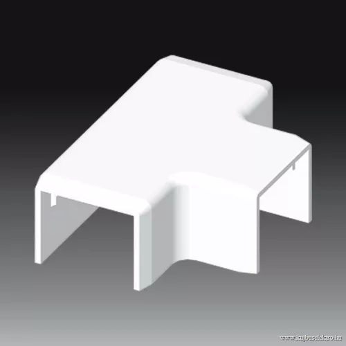KOPOS ELEKTRO - 8914 HB - Vezetékcsatorna T-idom Parapetcsat műa  25x20mm T-idom